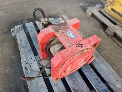 Samiia 1.5t Hydraulic Winch - 4