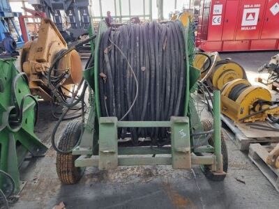 Hydraulic Drive Cable Reel, Single Axle - 2