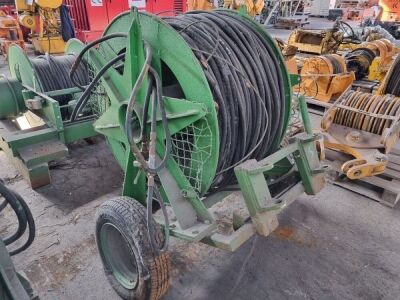 Hydraulic Drive Cable Reel, Single Axle - 3