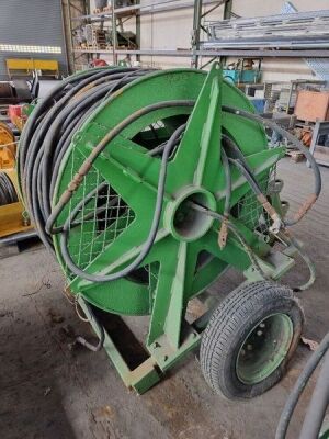 Hydraulic Drive Cable Reel, Single Axle - 4