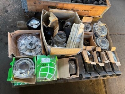 Qty of Bucket Teeth, Bearings, Lamps & Misc Spares