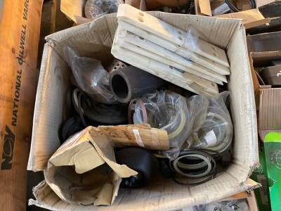 Qty of Bucket Teeth, Bearings, Lamps & Misc Spares - 3