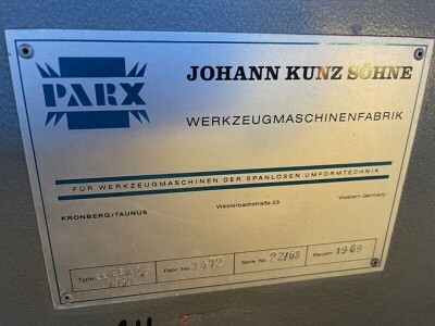 1969 Johann Kunz S�hne 66ESA 2.5 1050 Milling Machine - 2