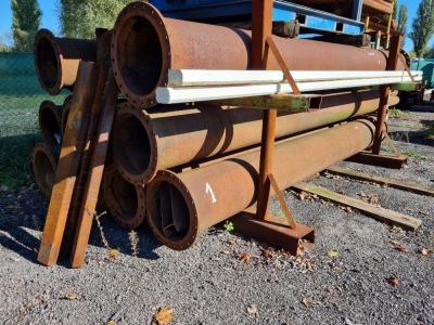Qty Steel Pipes - 6