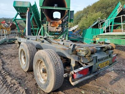 2009 Stronga Draw Tandem Axle Hook Bin Trailer