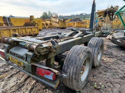 2009 Stronga Draw Tandem Axle Hook Bin Trailer - 2