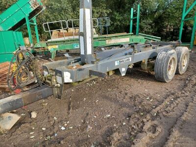 2009 Stronga Draw Tandem Axle Hook Bin Trailer - 5