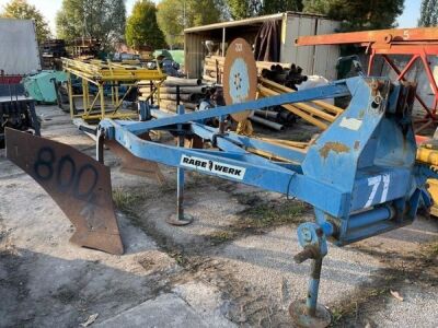 RabeﾠWerk 2 Furrow Plough