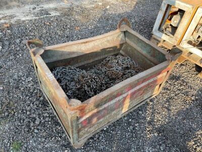 Steel Stillage of Chains