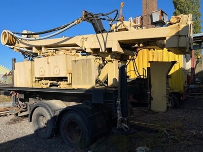 1982 Hausherr HBM B750 Water Well Drilling Rig - 7