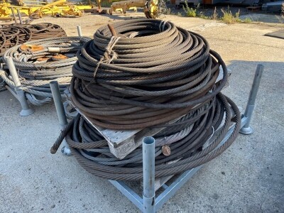 Qty Misc Steel Cable - 4