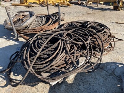 Qty Misc Steel Cable - 6