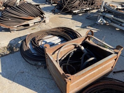 Qty Misc Steel Cable - 4