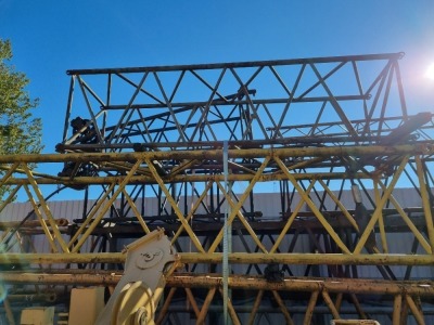 Large Qty Crane Jib Sections Inc Liebherr - 4