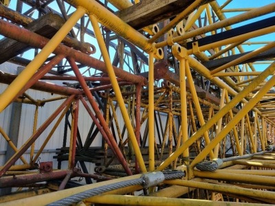 Large Qty Crane Jib Sections Inc Liebherr - 13