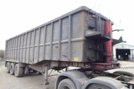 2003 Rothdean Triaxle Scrap Spec Tipping Trailer