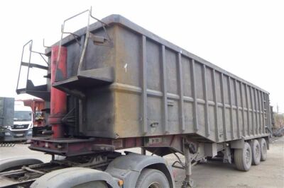 2003 Rothdean Triaxle Scrap Spec Tipping Trailer - 2