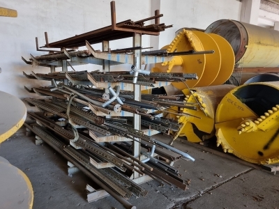Rack & Contents of Misc Steel Lengths - 3