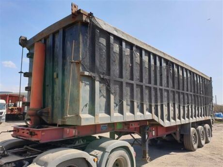 2003 JBC Triaxle Scrap Spec Tipping Trailer