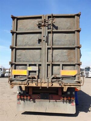 2003 JBC Triaxle Scrap Spec Tipping Trailer - 8