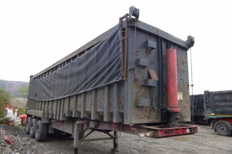 2008 County Triaxle Scrap Spec Tipping Trailer