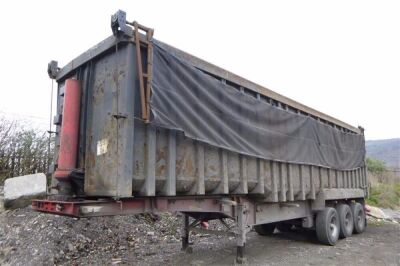 2008 County Triaxle Scrap Spec Tipping Trailer - 2