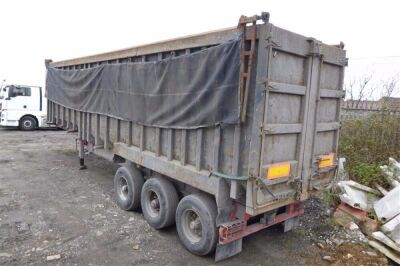 2008 County Triaxle Scrap Spec Tipping Trailer - 3