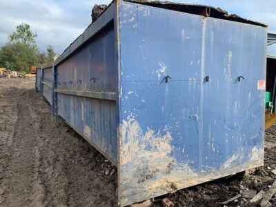 35yrd Big Hook Water Tank Bin  - 4