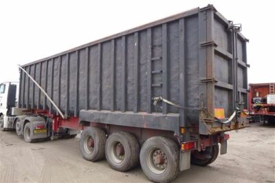 1998 United Triaxle Scrap Spec Tipping Trailer - 3