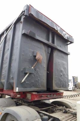 1998 United Triaxle Scrap Spec Tipping Trailer - 5