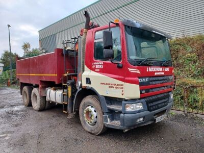 2007 DAF CF75.310 6 x4 Grab Wagon Manual