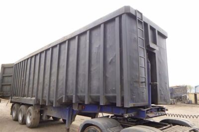 1997 Fruehauf Triaxle Scrap Spec Tipping Trailer