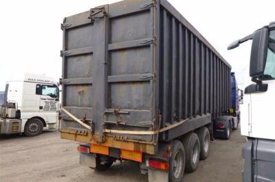 1997 Fruehauf Triaxle Scrap Spec Tipping Trailer - 3