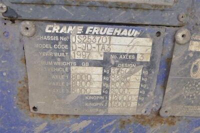 1997 Fruehauf Triaxle Scrap Spec Tipping Trailer - 20