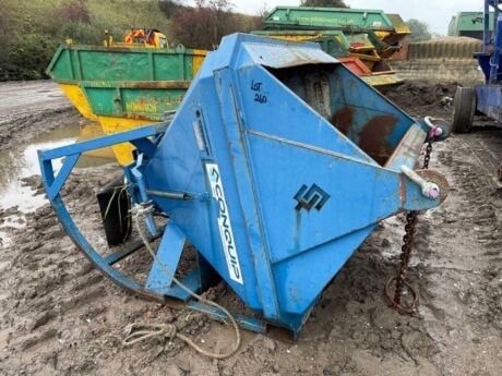 2015 Conquip 1000 Litre Concrete Skip