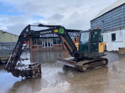 2014 Volvo EC55C Midi Excavator 