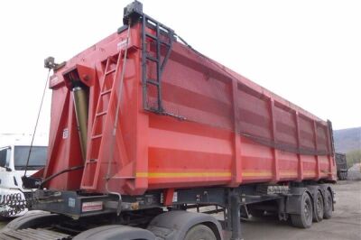 2018 Rothdean Triaxle Scrap Spec Tipping Trailer - 2