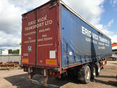 1998 Montracon Triaxle Curtainside Trailer - 3