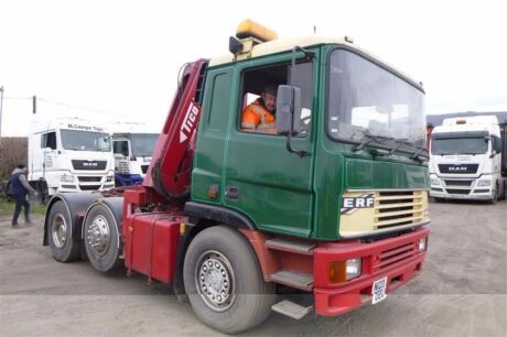 1995 ERF EC14 6x2 Midlift Tractor Unit