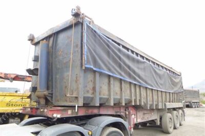 2006 SDC Triaxle Scrap Spec Tipping Trailer - 2