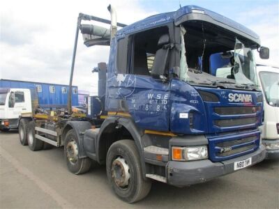 2013 Scania P360 8x4 Hook Loader