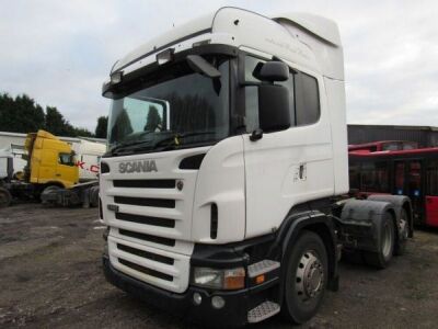 2007 SCANIA R480 Rear Lift 6x2 Tractor Unit