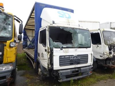 2007 MAN 7 180 4x2 Curtainside Rigid