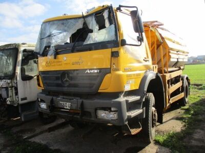 2010 Mercedes Axor 1824 4x4 Gritter