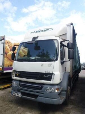 2012 DAF LF55 220 4x2 Curtainside Rigid