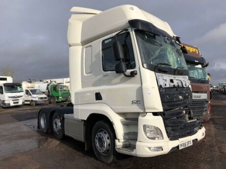 2016 DAF CF 460 Euro 6 6x2 Midlift Tractor Unit