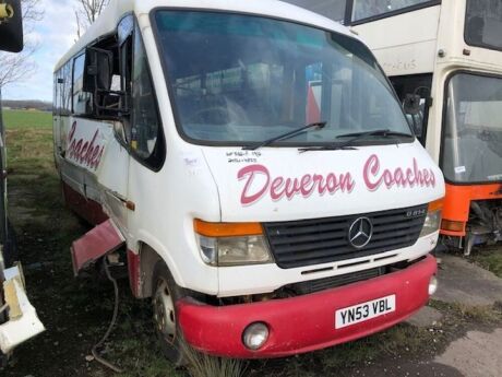 2003 Mercedes 814 Transbus 30 Seat Midi Coach