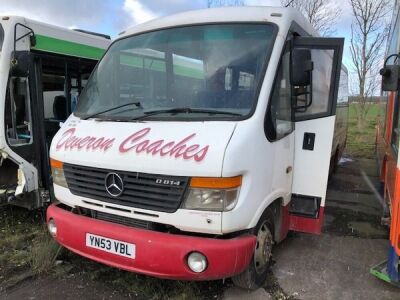 2003 Mercedes 814 Transbus 30 Seat Midi Coach - 2