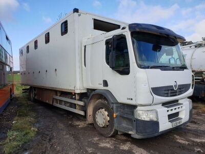 2008 Renualt Premium 240 4x2 Horse Box