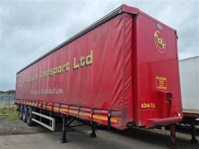 2005 Cartwright Triaxle Curtainside Trailer